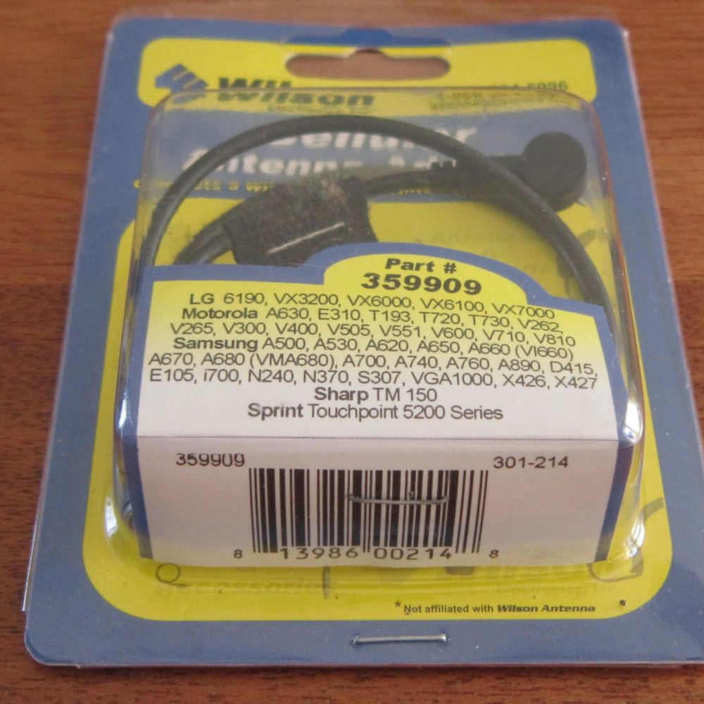 Wilson Electronics Cellular Antenna Adapter #359909, cell phone signal, vehicle - Picture 2 of 3